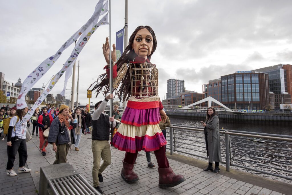 009 Amal at COP26 c The Walk Productions 1