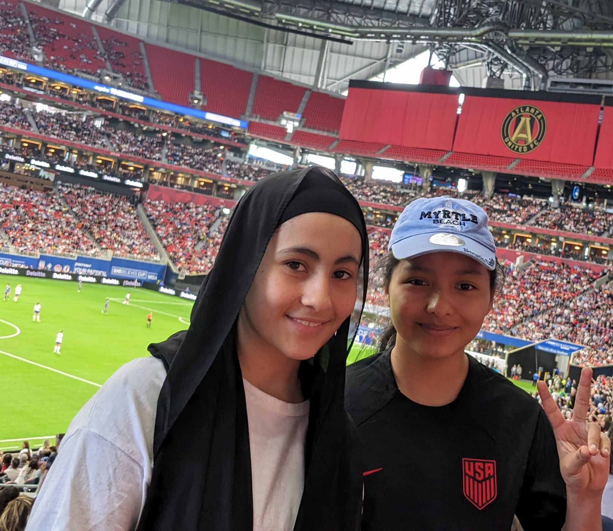 GVP Hosts the U.S. Soccer Women's National Team Global Village Project